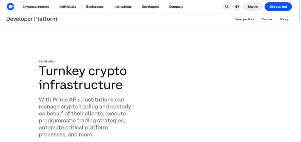 Coinbase Prime API
