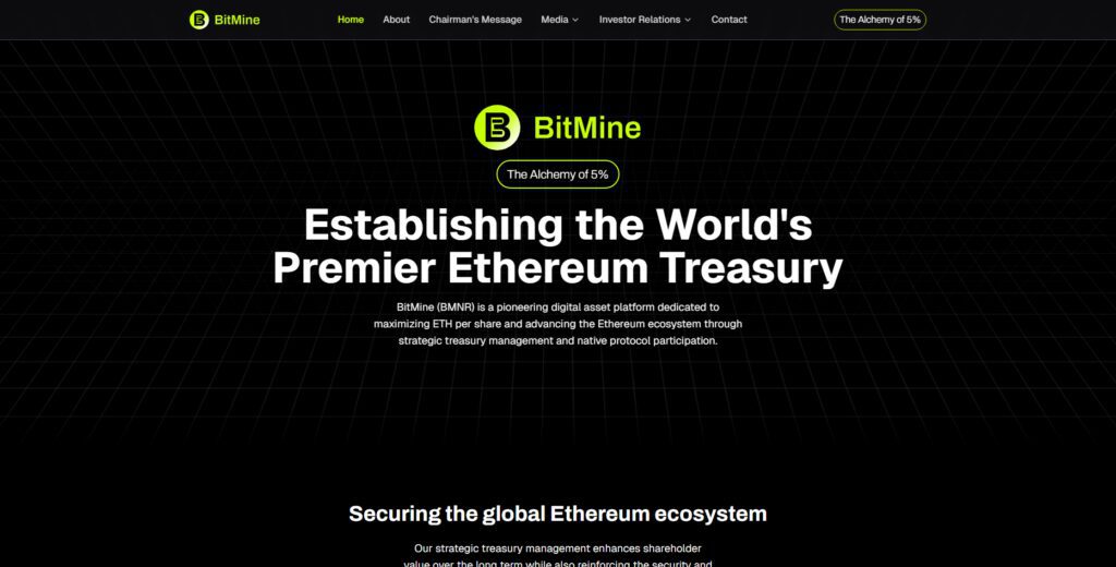 Bitmine Immersion Staking 74,880 ETH to Increase Yields