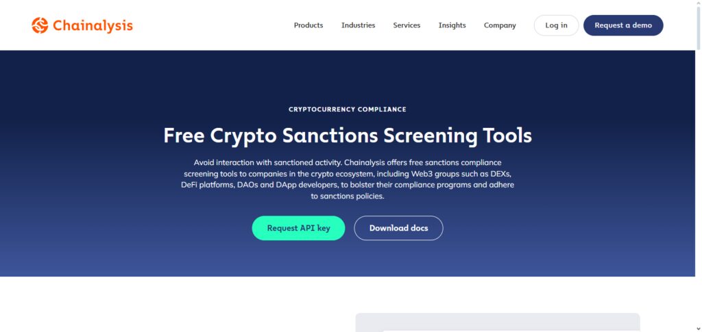 Chainalysis API