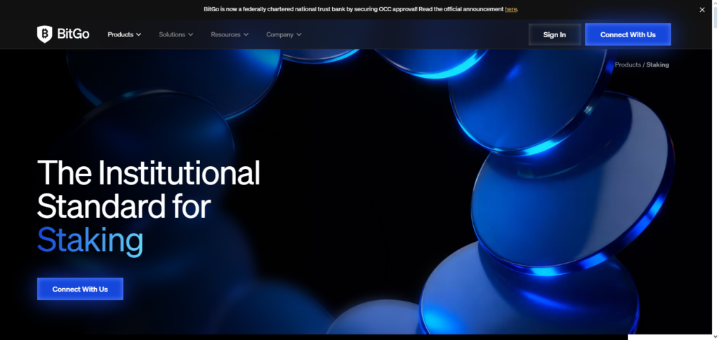 BitGo Institutional Staking