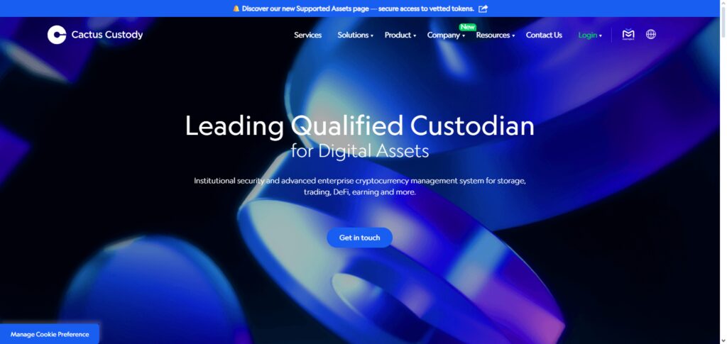 Cactus Custody (Matrixport)