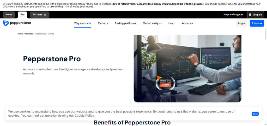 10 Best Forex Brokers for Prop Desk White-Labeling in 2026 3 Pepperstone Pro