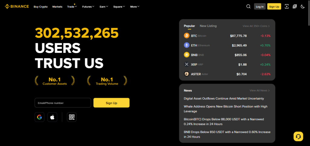 10 Best CoinPayMaster Exchange Alternatives for 2026 3 Binance