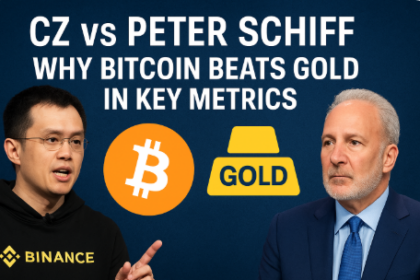 CZ vs Peter Schiff: Why Bitcoin Beats Gold in Key Metrics