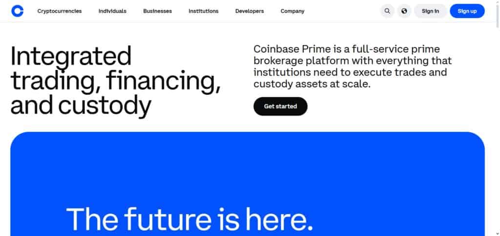 Coinbase Prime