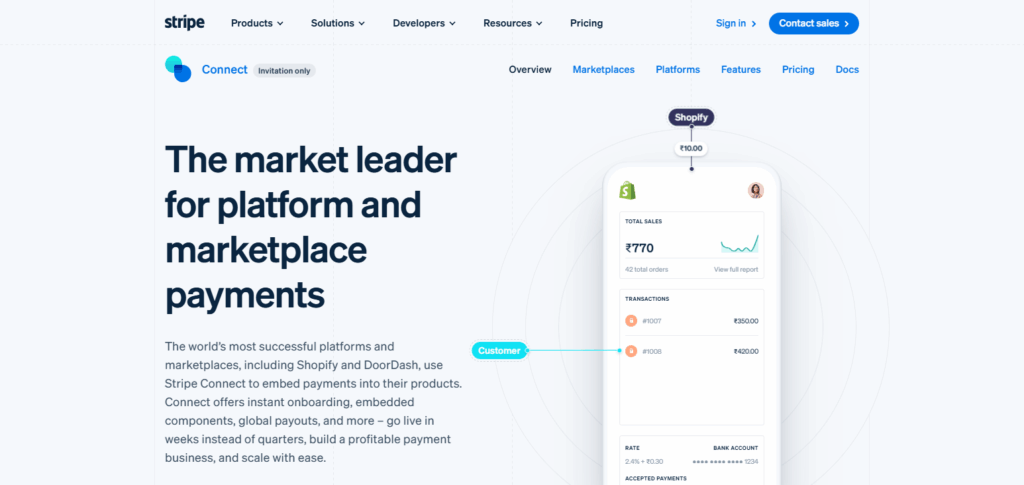 Stripe Connect – Best Instant Settlement Providers for Marketplace Platforms