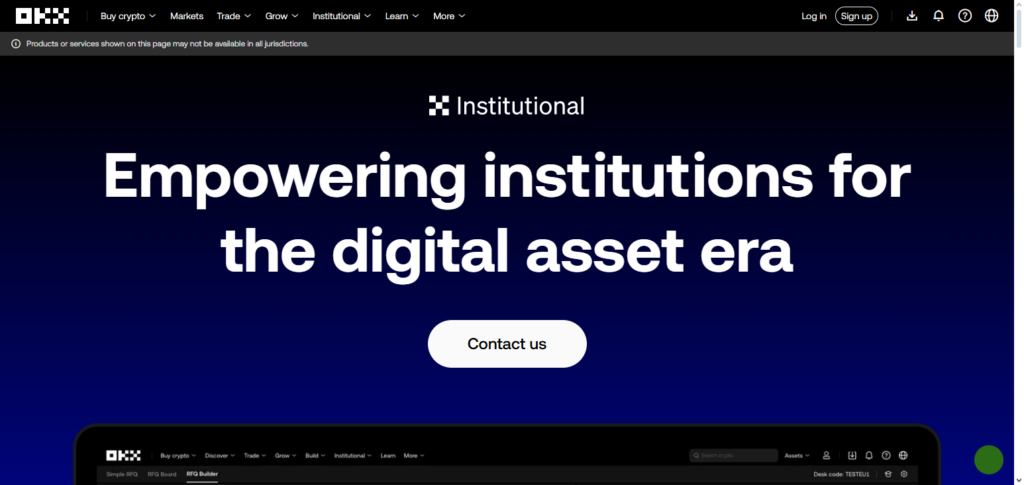OKX Institutional