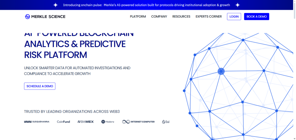 10 Best AI Risk Management Platforms for Digital Asset Firms 9 Merkle Science