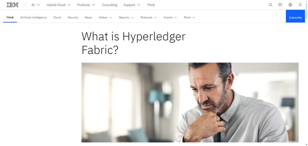 IBM Blockchain (Hyperledger)