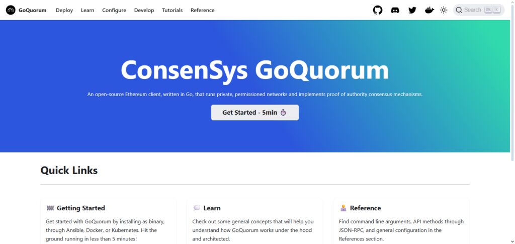Quorum (ConsenSys)