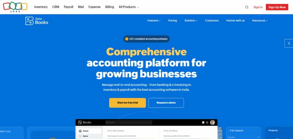 Zoho Books