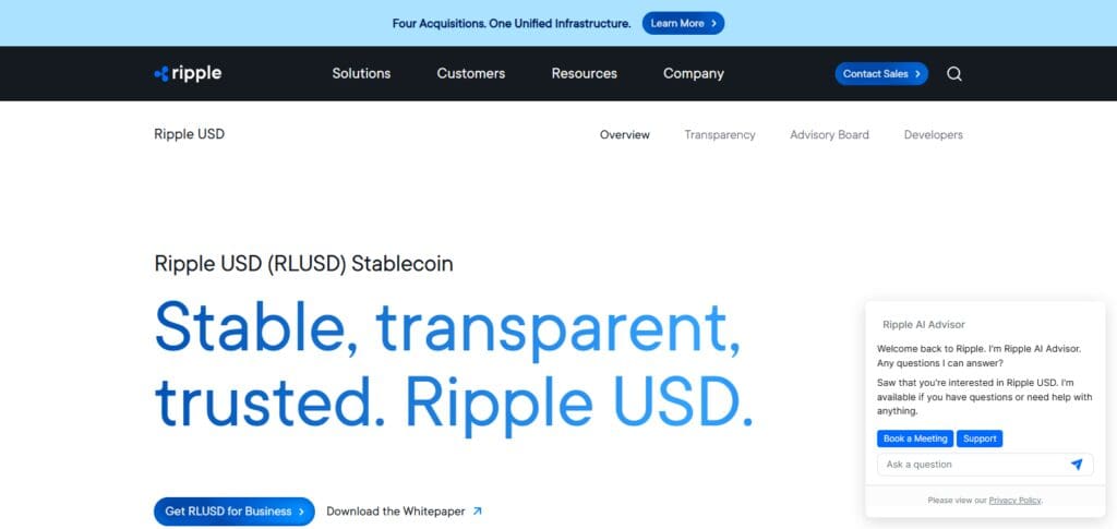 Ripple and RLUSD