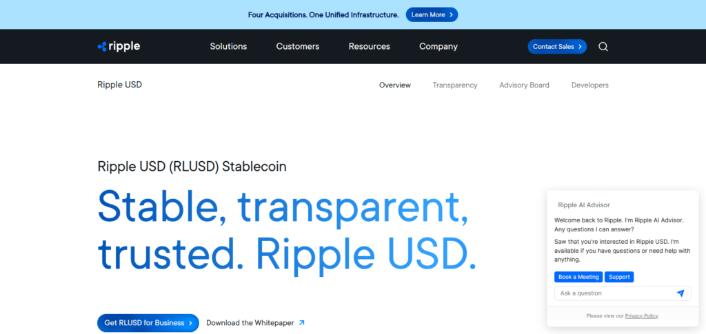10 Best Stablecoin Payment Solutions for E-Commerce 4 Ripple and RLUSD