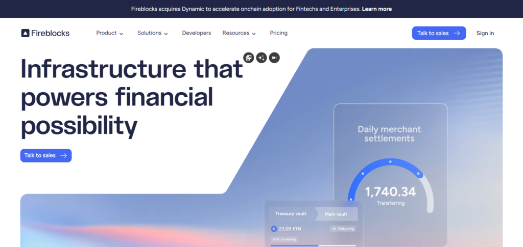 10 Best Stablecoin Payment Solutions for E-Commerce 3 Fireblocks