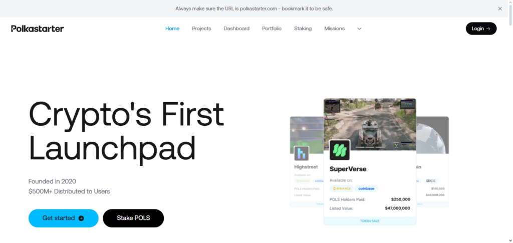 10 Best Launchpads for New Crypto Projects (Zero Scams) 4 Polkastarter