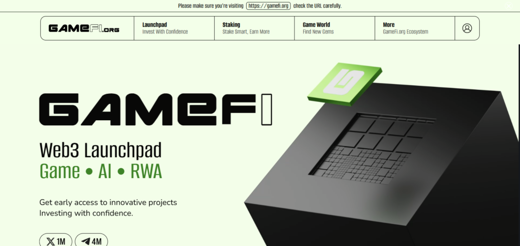 10 Best Launchpads for New Crypto Projects (Zero Scams) 8 GameFi Launchpad