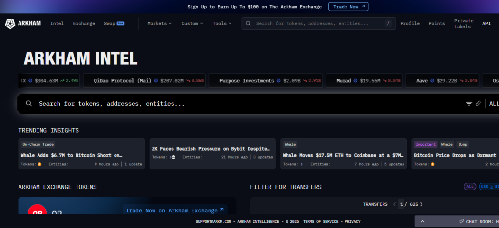 10 Best Blockchain Investigation Firms for Law & Enterprises 6 Arkham Intelligence