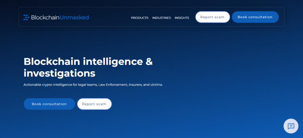 10 Best Blockchain Investigation Firms for Law & Enterprises 7 BlockchainUnmasked