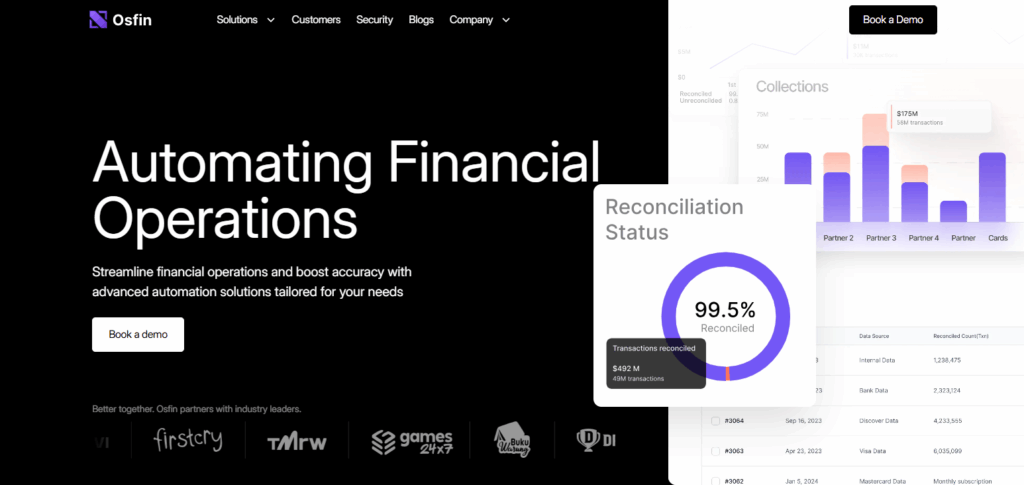 10 Best AI Solutions for Blockchain Transaction Reconciliation 6 Osfin