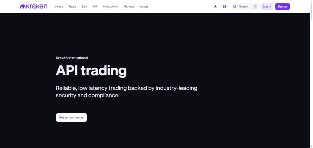 Kraken Institutional APIs