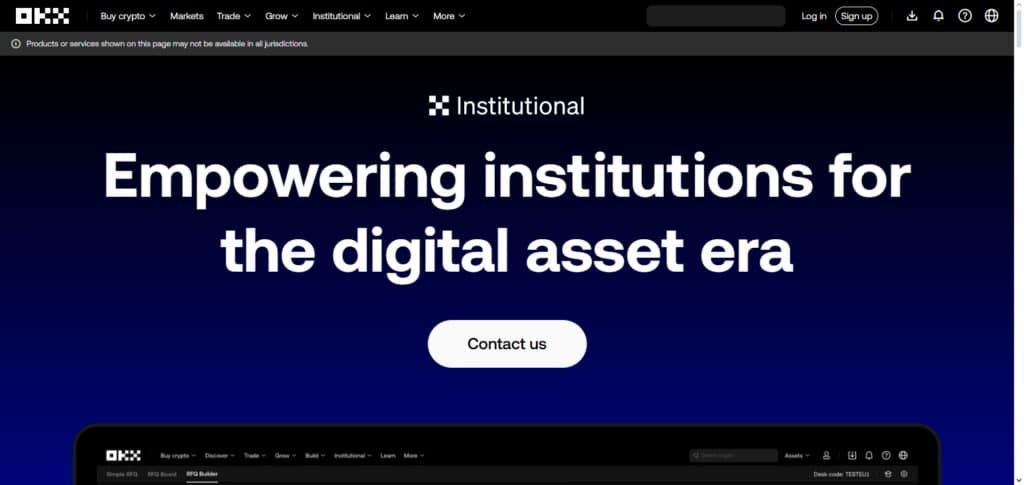 OKX Institutional