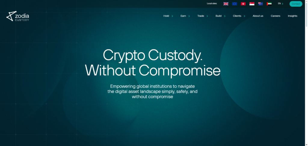 10 Best Crypto Insurance Providers for Institutional Protection 6 Zodia Custody (Standard Chartered)