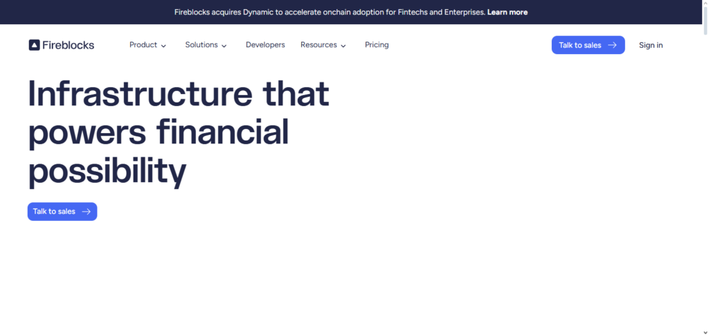 10 Best Crypto Insurance Providers for Institutional Protection 7 Fireblocks