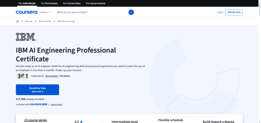 10 Best AI Courses for High-Paying Careers in 2025 7 AI Engineer Nanodegree