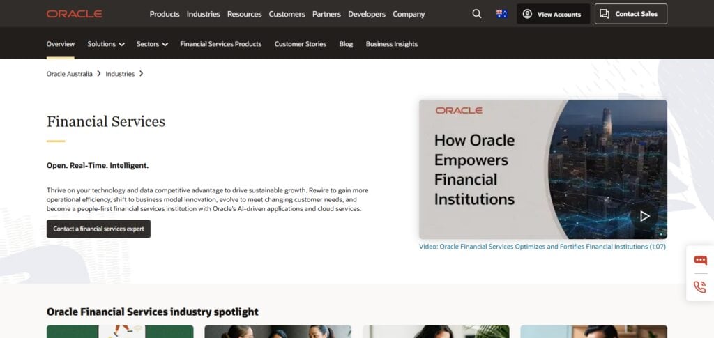 Oracle Financial Services (OFSAA)