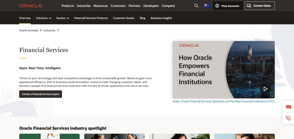 10 Best Transaction Monitoring Systems for AML Compliance 3 Oracle Financial Services (OFSAA)