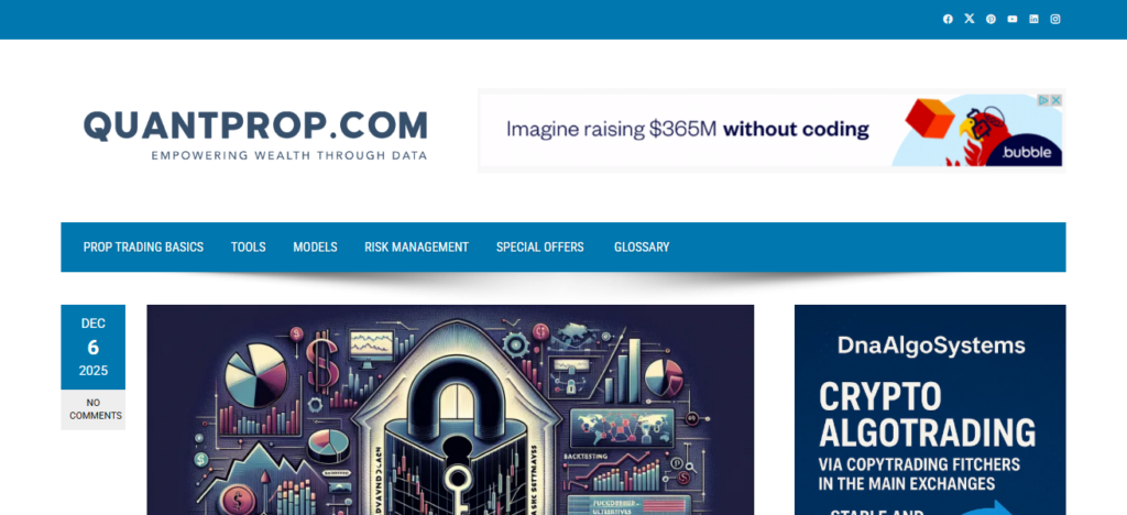 10 Best AI-Powered Prop Firms With Smart Risk Controls 2 QuantProp