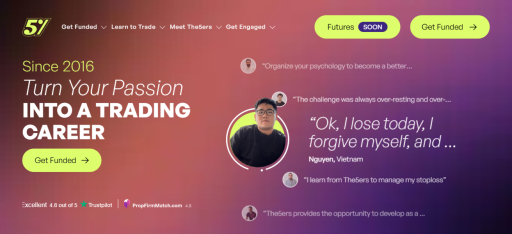 10 Best Prop Firms With Daily/Weekly Payout Options 5 The5ers