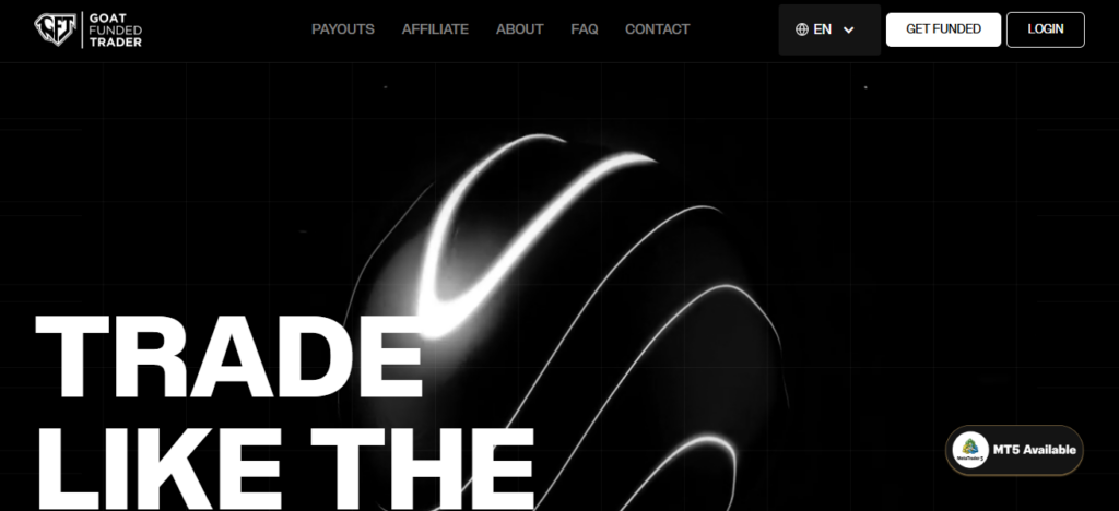 10 Best Prop Firms With Daily/Weekly Payout Options 8 Goat Funded Trader