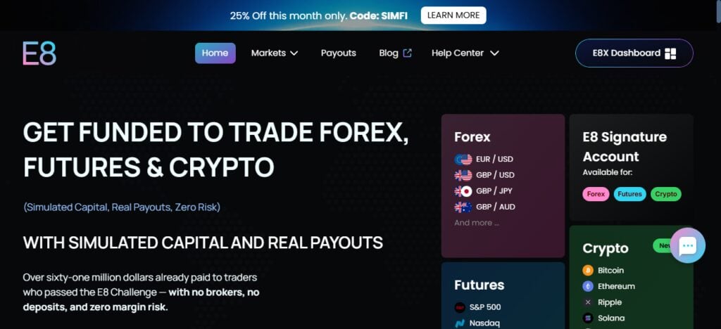 E8 Markets