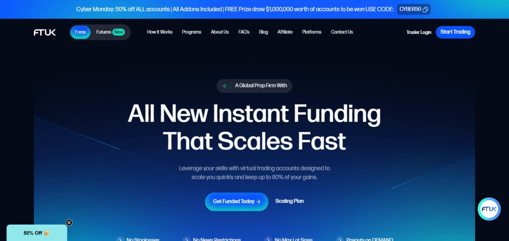 10 Best Prop Firms for Swing Traders in 2026 9 FTUK (Forex Traders UK)