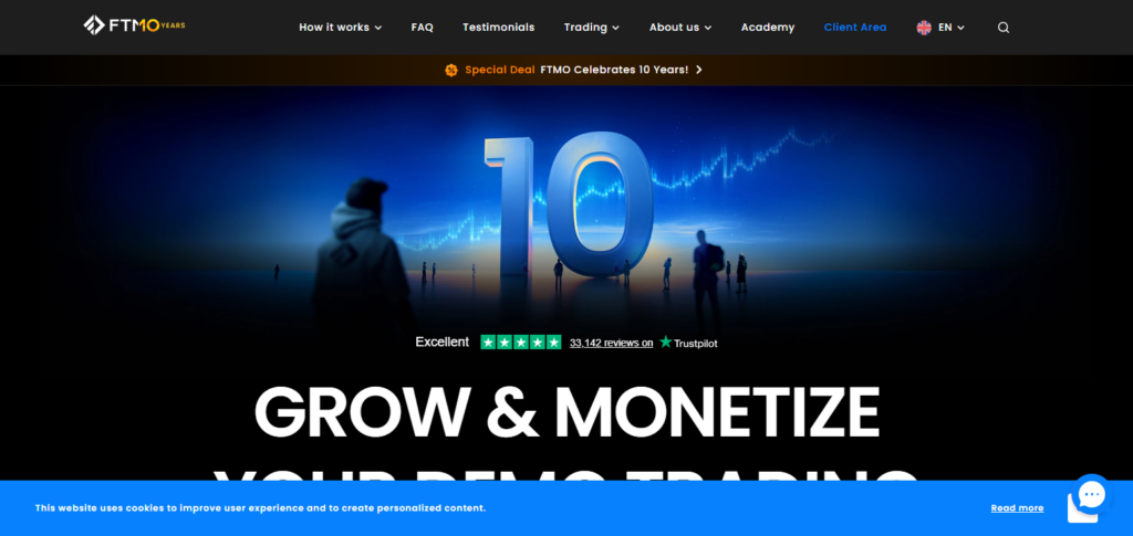 10 Best Prop Firms Without News Trading Restrictions 2 FTMO *Funding Up To 2,000,000 *Pofit split up to 90*