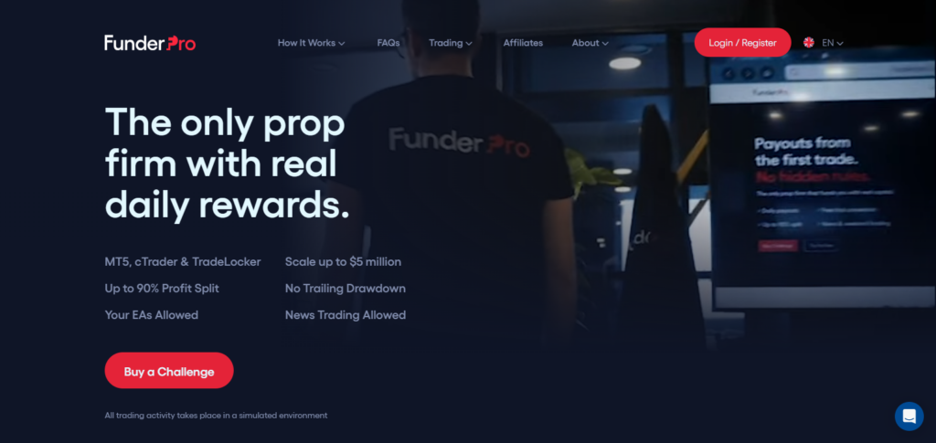 10 Best Prop Firms for Experienced Full-Time Traders 4 Funder Pro