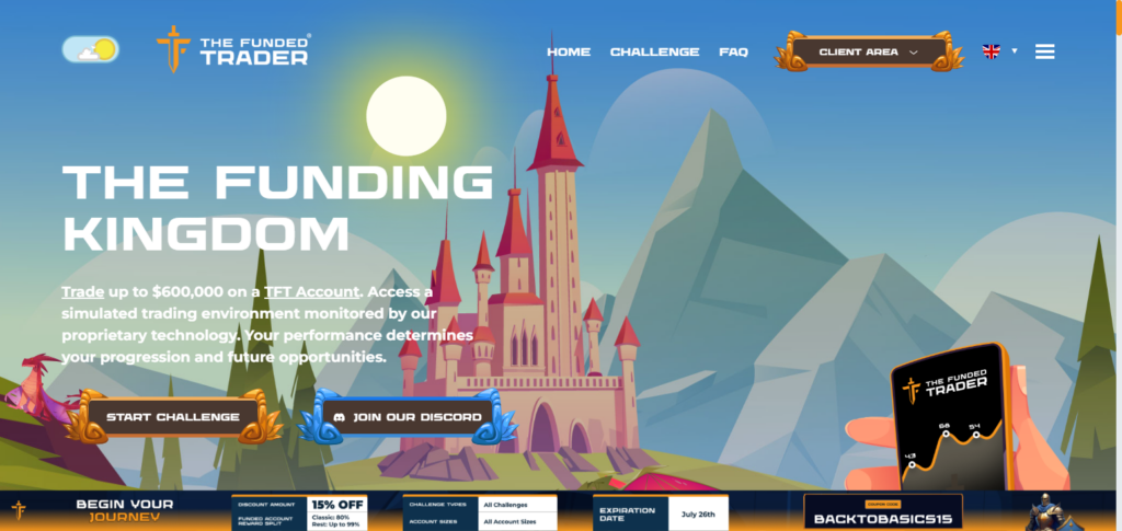 10 Best Prop Firms for Experienced Full-Time Traders 3 The Funded Trader