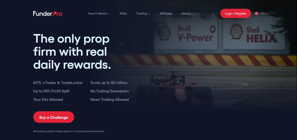 FunderPro – TradingView plus MT5 Execution