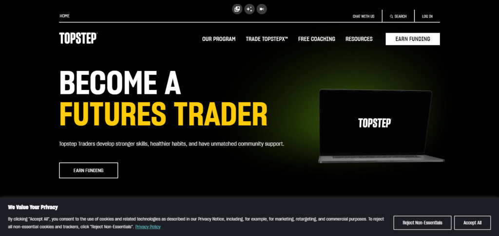 10 Best Prop Firms for Global Traders (US, UK, UAE, India, EU) 9 Topstep