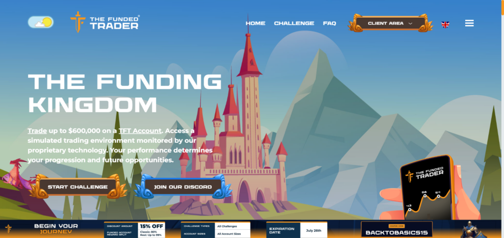 10 Best Prop Firms With Million-Dollar Scaling Plans 11 The Funded Trader (TFT)