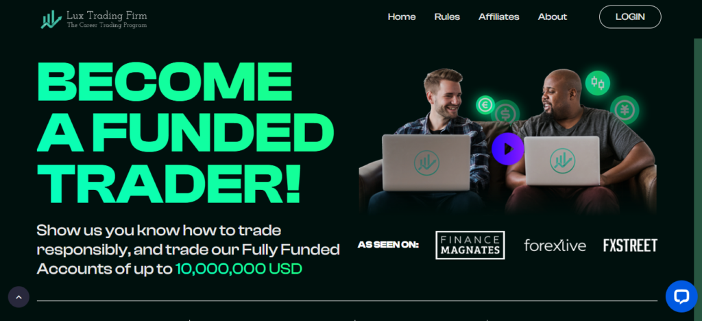 10 Best Prop Firms with Advanced Payouts for Elite Traders 9 Lux Trading Firm