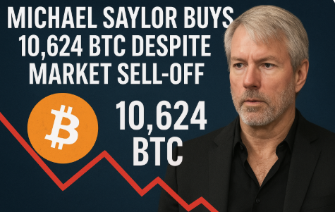 Michael Saylor Buys 10,624 BTC Despite Market Sell-Off