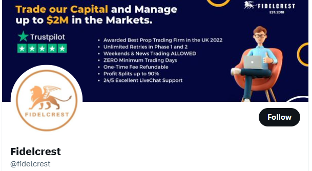 10 Best SurgeTrader alternatives 9 Fidelcrest