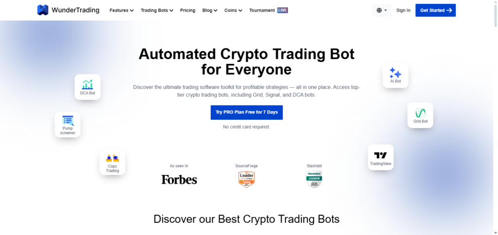 10 Best Moonbot alternatives for Telegram trading 4 WunderTrading
