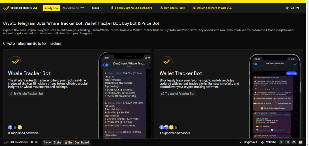 10 Best WagieBot Alternatives for Faster Crypto Sniping 5 DexCheck Bot