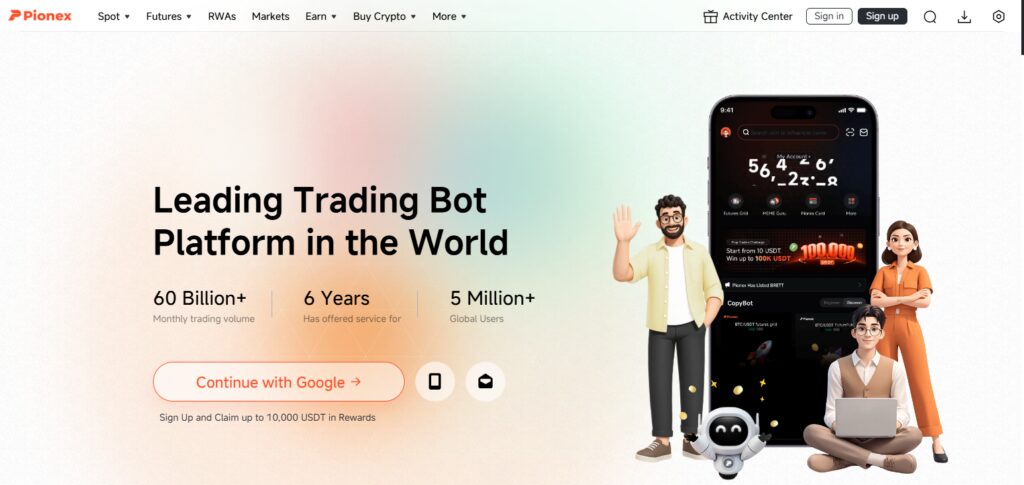 11 Best Chatbot Trading Tool Alternatives for Smarter Crypto & Stock Trading 3 Pionex
