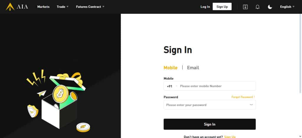 How to Sign Up on AIA Exchange?