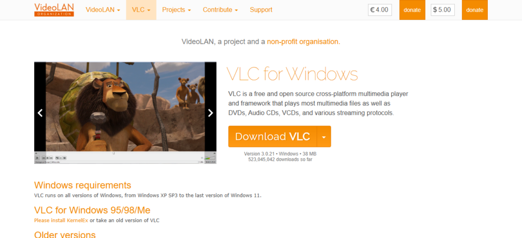 10 Best Watchers Pro Alternatives for Video & Content Creation 2 VideoLan (VLC)