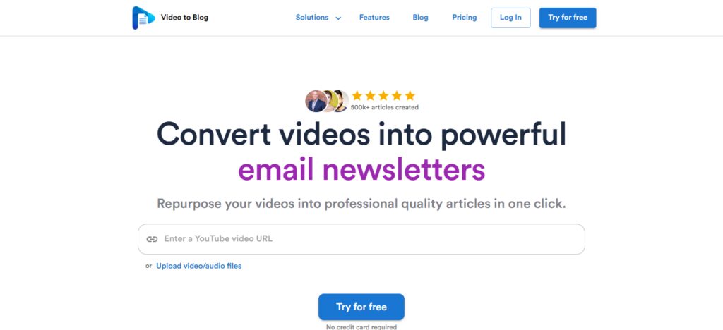 Video To Blog